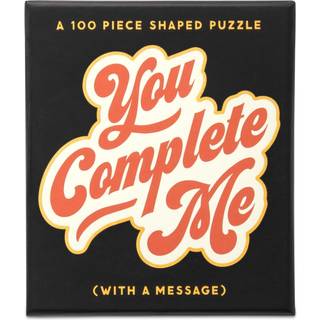 You Complete Me 100 Piece Mini Shaped Puzzle