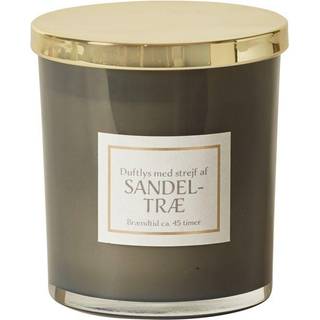 DACORE Duftlys i gråt glas - sandalwood