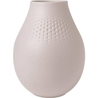 Villeroy & Boch Manufacture Collier Vase 16x20 Cm - Vaser Porcelæn Beige - 10-1686-5513