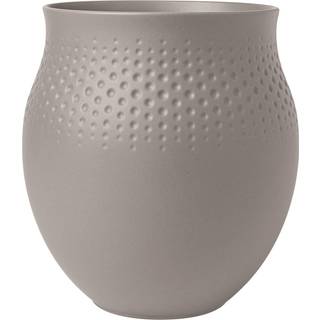 Villeroy & Boch Manufacture Collier Vase 16,5x18 Cm - Vaser Porcelæn Grå - 10-1687-5511
