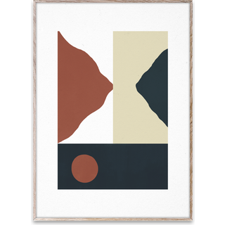 Paper Collective Big Sur Plakat 30x40 Cm - Plakater Syrefrit Papir Blå - 16017