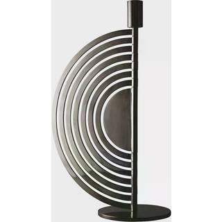Klong Cirkus Lysestage Medium H30 Cm - Lysestager Messing Sort - 31409