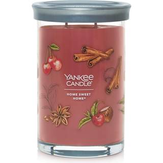 Yankee Candle Home Sweet Home Duftende signatur 20 oz Stor tumbler 2-wick stearinlys over 60 timers forbr?ndingstid