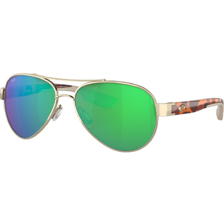 Costa Del Mar Loreto Polarized LR 64 OGMP 56 Solbriller Mænd Guld - Gold - 56mm