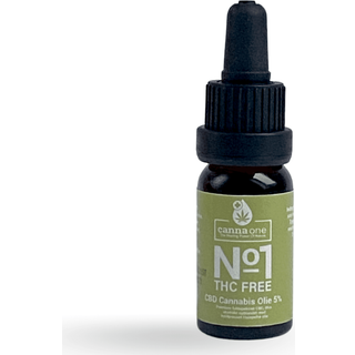 CBD olie 500 mg. 5%. 10 ml. 100% THC-Fri