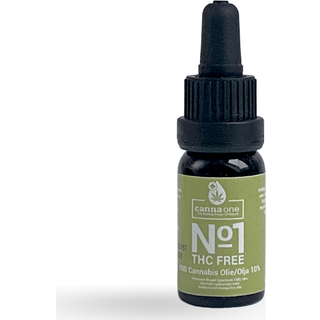 CBD Olie, 1000 mg. 10%. 10 ml. 100% THC-Fri