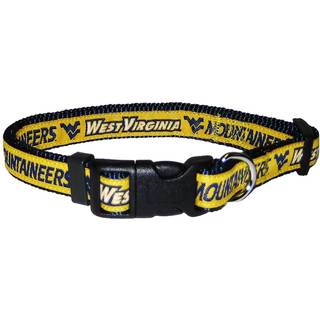 K?ledyr f?rste collegiate k?ledyr krave gammel version West Virginia bjergbestigere hundekrage st?rrelse stor. Bedste sportsholdskrave til hunde