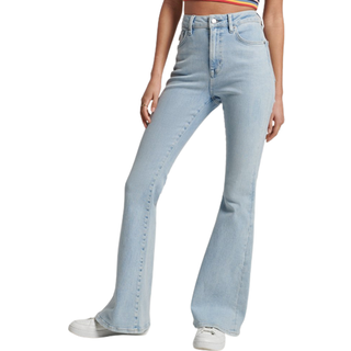 Superdry Tætsiddende jeans med svaj og høj talje
