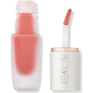 Flower Beauty af Drew Barrymore Perfect Pout Lip Color - Soft Matte Finish - Liquid Lipstick - Comfortable + Lightweight Feel (Salsa)