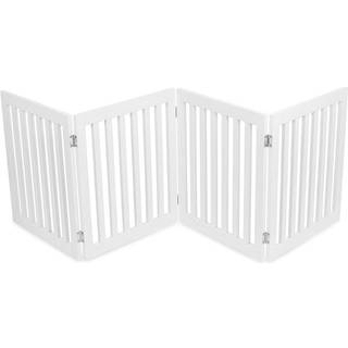 Internets bedste traditionelle hundeport til hjemmed?rstikkerne 4 panel 24in h x 80in w sm? eller ?ldre hunde hvalpe katte fritst?ende indend?rs