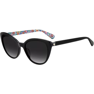 Kate Spade Amberlee/S 807/WJ 55 Solbriller Kvinder Black - Shiny Black - 55mm