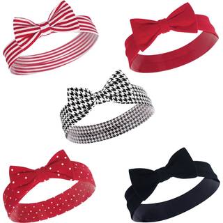 Hudson Baby Unisex Bomuld og Syntetisk Pandeb?nd R?d Houndstooth 0-24 m?neder