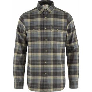 Fjällräven - Singi Heavy Flannel Shirt Skjorte Super Grå-Stone Grå Herre L Ribejagtogfikseri.dk