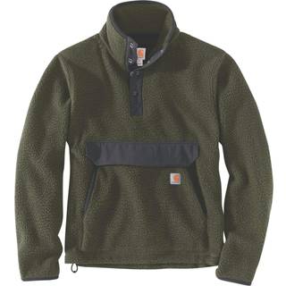 Carhartt Men's Relaxed Fit Fleece Pullover Basil Heather, XXL