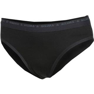 Aclima Women's LightWool Briefs Jet Black, M