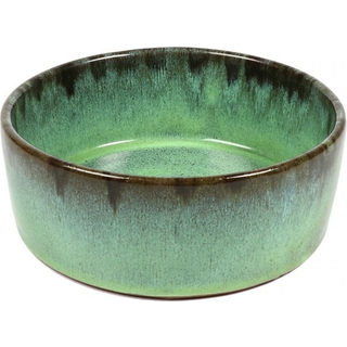D&D keramikskål jasper Ø20 cm 1400 ml. grøn trendy