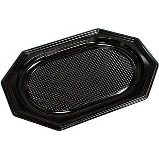 Plastfad Sort 25 x 35 cm Lille, 100 stk