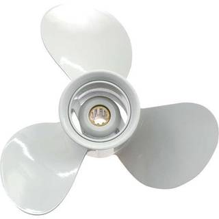 Propeller Evinrude / Johnson, aluminium, til propelleraksel med 10 splines, 9 1/4" x 10"