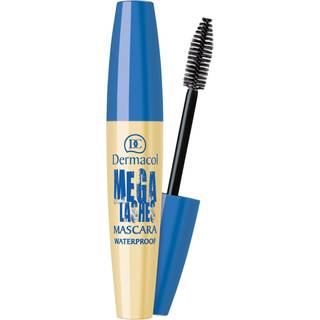 Dermacol Mega Lashes Vandfast mascara med volumeneffekt Skygge Black 12,5 ml - 12.5 ml
