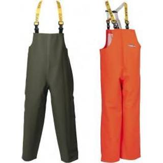 Overalls m/seler kraftig PVC 177301 oliven Str. 3XL