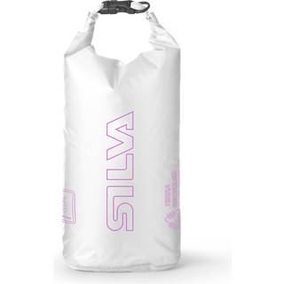 Drybag / vandtæt pakkepose Silva Terra, 70D, 6 liter, hvid/lilla