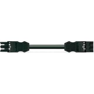 Wago Mellemkable 3g1,5 sort hf 1mtr
