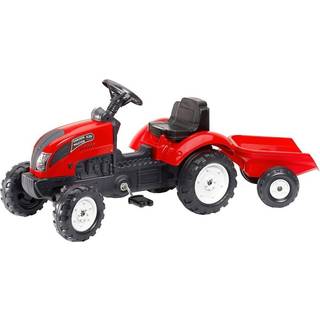 FALK Country farmer traktor med trailer, 53 x 123 x 42 cm, rød