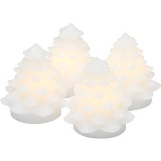 Sirius Carla Juletræ LED-lys hvid 7 cm 4 stk.