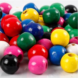 Creativ Company Wooden Beads Various Colors 150pcs.