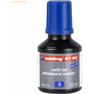 Edding BT30-3 blå refill blæk til whiteboard markers