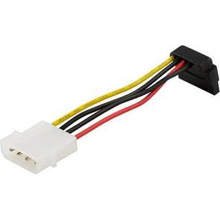DELTACO 4pin Molex til 2xSata Strømadapter