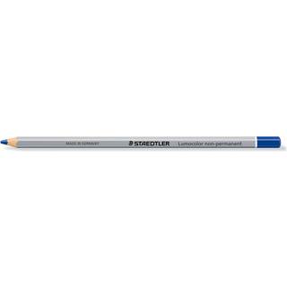 Staedtler Lumocolour Non Permanent Omnichrom Pencil - Blue (Box of 12)