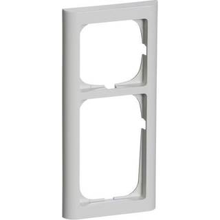 LK FUGA Softline 63 ramme 1½ modul, lysegrå