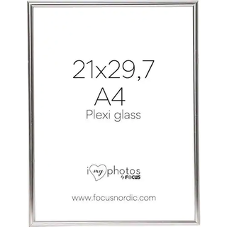 Focus Can-Can Shiny Silver 21x29,7 (A4) Plexi - Ramme