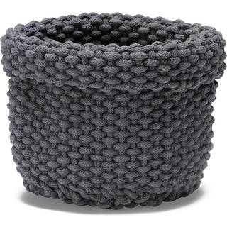 Etol Design Rope opbevaringskurv grafitgrå