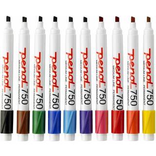 Penol 750 Permanent Marker | 10 farver