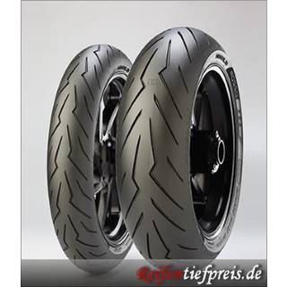 Pirelli Diablo Rosso III ( 180/55 ZR17 TL (73W) Baghjul, M/C, Variante M )