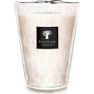 Baobab Collection Pearls Stearinlys med duft Pearls White Max 24 3000 g (625,00 kr / 1 kg) - 3000 g