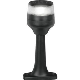 Gøsstage til topmontering Hella 2 NM NaviLED 360 Compact, 1 W, 9 - 33 V, sort plast, 170 mm, 360°, hvid, til både < 12 meter + lyskilde LED 1 W