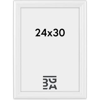 Ramme 8B hvid 24x30 cm