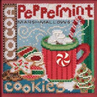 Mill Hill Santa's Treats t?llede Cross Stitch Kit 5 med 5-tommer