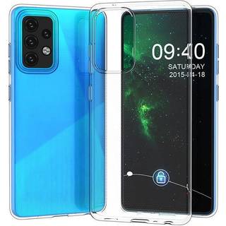 Samsung Galaxy A02s Hurtel Ultra Clear Fleksibel Plastik Bagside Cover - Gennemsigtig