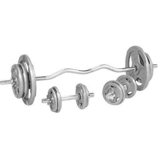 Curlstang Håndvægte TRIGRIP Støbejern 70 kg