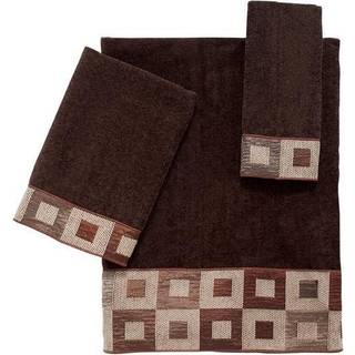 Avanti Linens Badev?relse Linned Precision Collection Fingertip H?ndkl?de Mocha