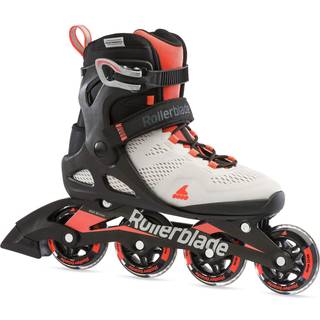 Rollerblade Macroblade 80 W Inliner Rulleskøjte Glacier Grey/Coral