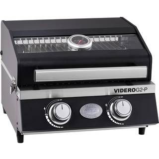 Videro G2-P Gasgrill 4400 watt fra Rösle - Sort farve - Rustfrit stål