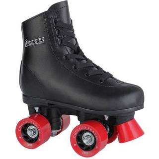 Chicago Boys Rink Roller Skate - Black Youth Quad Skates - Størrelse 1