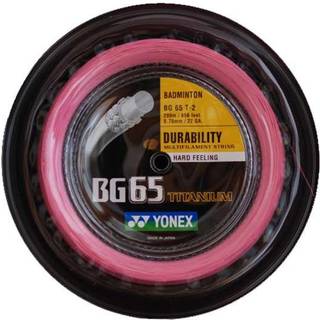 Yonex BG 65 Titanium Pink 200m