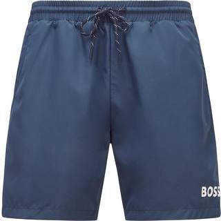 BOSS Badeshorts i navy m. logo til herre.
