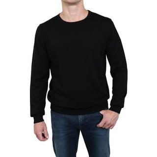 OLYMP Herren Pullover blau unifarben